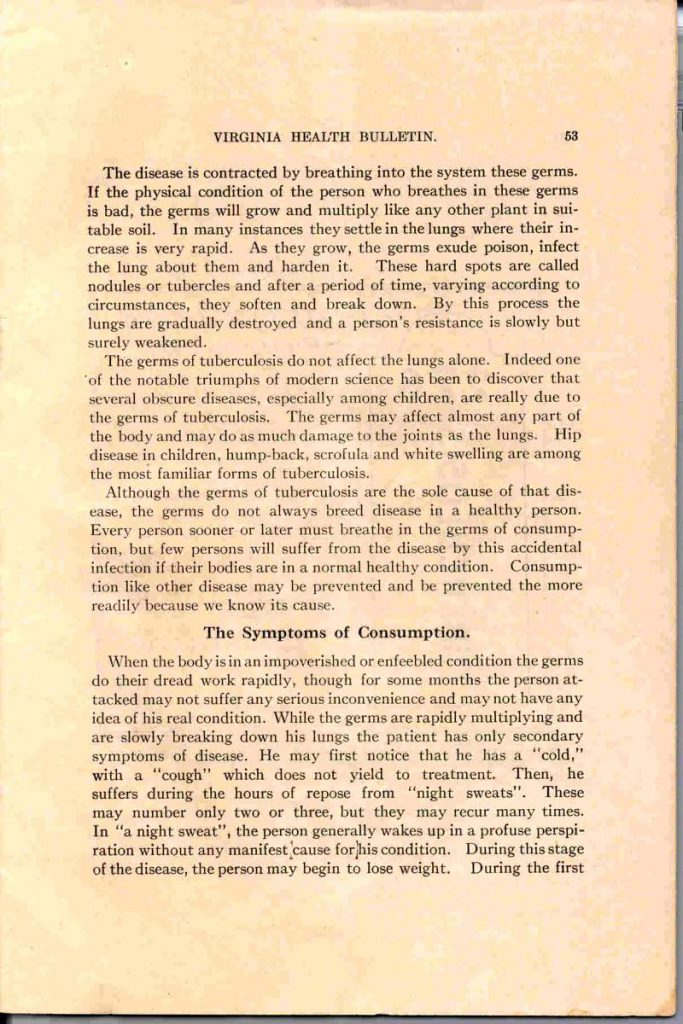 VA ہیلتھ بلیٹن - مارچ، 1910 - صفحہ 53