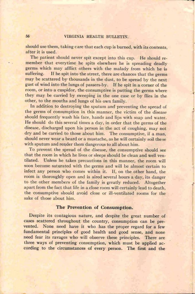 VA ہیلتھ بلیٹن - مارچ، 1910 - صفحہ56