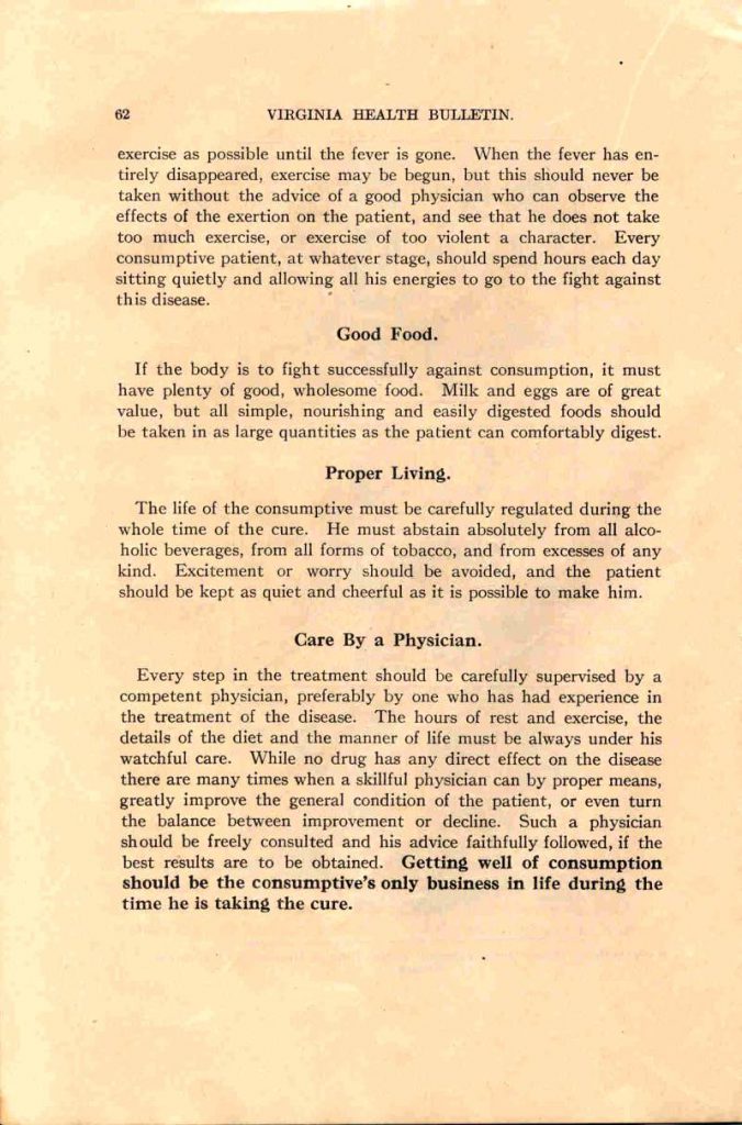 VA ہیلتھ بلیٹن - مارچ، 1910 - صفحہ62