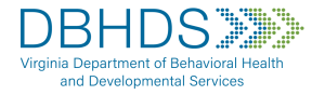 Virginia Department of Behavioral Health and Developmental Services (DBHDS) لوگو
